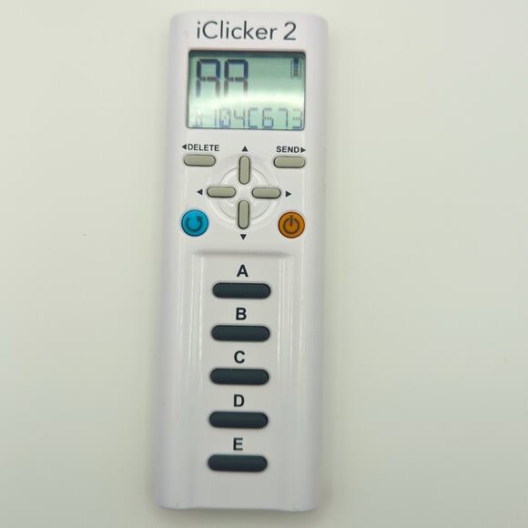 iClicker 2 Second Gen Student Remote Tested Working Ships Next Business Day - Picture 1 of 10
